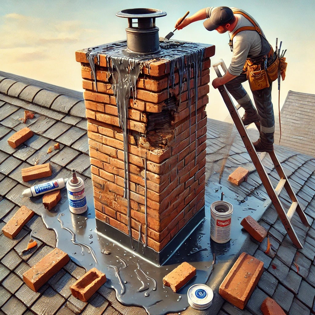 Professional Chimney Leak Repair Memphis MI - Expert Water Damage Prevention by Chimney Sweep Memphis Michigan